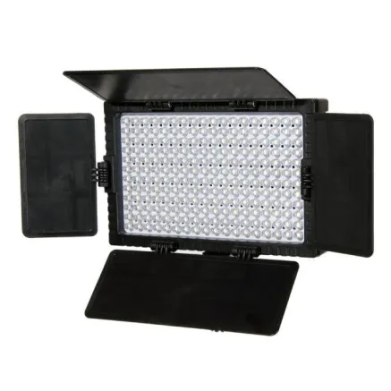 Falcon Eyes Bi-Color LED Lamp Set Dimmable DV-216VC-K2 incl. Battery