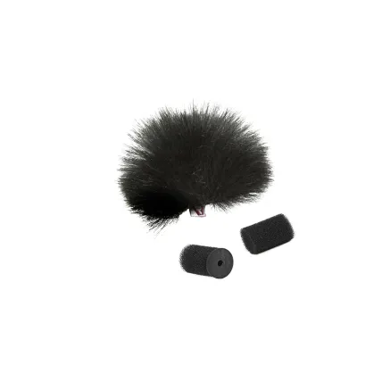 RYCOTE Black Lavalier Windjammer - single