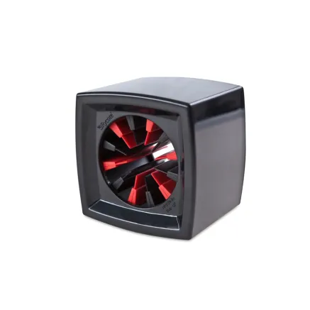 RYCOTE Single Square Black Mic Flag