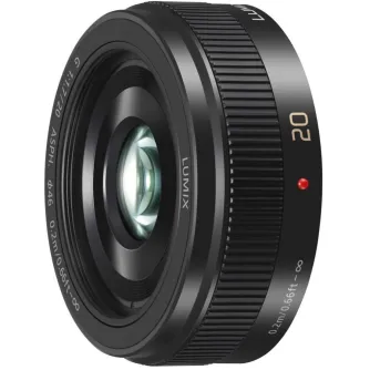 Discontinued - Panasonic Lumix G F1.7/20mm II (40mm KB) lens (H-H020AE-K)