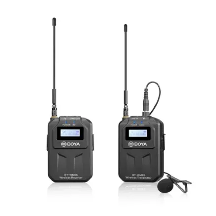 Boya UHF Dual Lavalier Microphone Wireless BY-WM6S