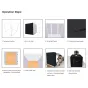 Light Cubes - Puluz Shadeless tent 80cm LED 8500 lumens PU5080EU - quick order from manufacturer Best choise selected by experts