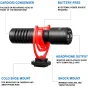 On-Camera Microphones - Boya Universal Compact Shotgun Microphone BY-MM1+ - buy today in Master Foto store and with delivery Best choise selected by experts