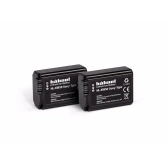 Kameru akumulatori - HÄHNEL BATTERY SONY HL-XW50 NP-FW50 TWIN PACK 1000160.4 - ātri pasūtīt no ražotāja