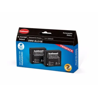 Kameru akumulatori - HÄHNEL BATTERY PANASONIC HL-PLG10HP TWIN PACK 1000160.8 - ātri pasūtīt no ražotāja