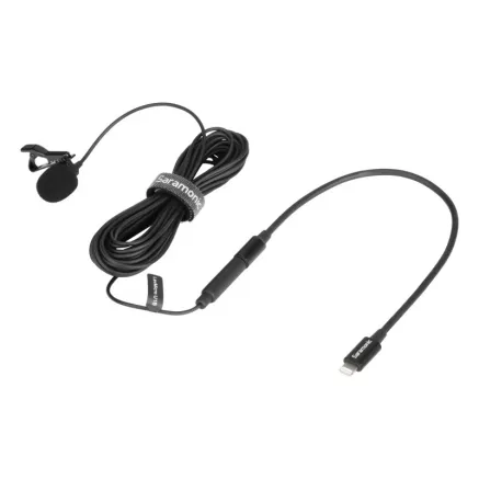 SARAMONIC LAVMICRO U1B LAVALIER MIC FOR W/ LIGHTNING CONNECTOR FOR (6M) LAVMICRO U1B