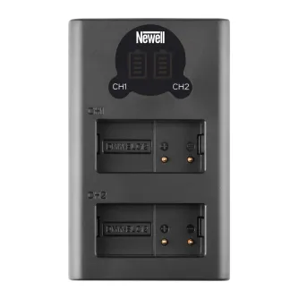Kameru akumulatori - Newell DL-USB-C dual channel charger for DMW-BLC12 - ātri pasūtīt no ražotāja