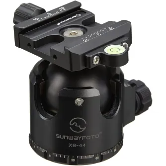 Discontinued - Sunwayfoto XB-44DLLow-Profile Ball Head with Duo-lever Clamp 40kg