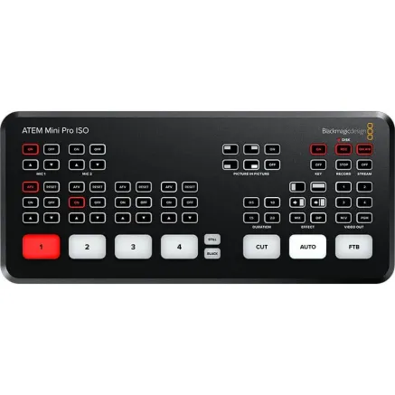 Blackmagic ATEM Mini Pro ISO Switcher (BMD-SWATEMMINIBPRISO)