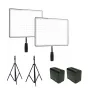 Video gaismas - Yongnuo 2x LED Light YN-600 Air komplekts bi-color (3200 K - 5500 K) noma