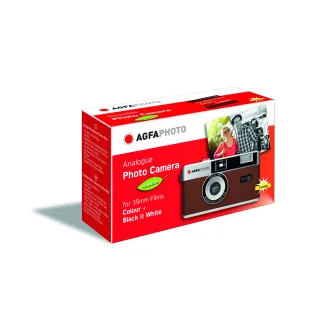 Film Cameras - Agfaphoto reusable camera 35mm, brown 603002 - quick order from manufacturer Best choise selected by experts
