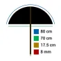 Foto lietussargi - Falcon Eyes Umbrella UR-32S Silver/White 80 cm - ātri pasūtīt no ražotāja
