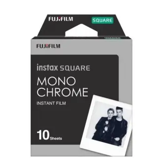 Film for instant cameras - FUJIFILM Monochrome film instax SQUARE (10PK) - buy today in Master Foto store and with delivery Best choise selected by experts