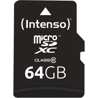 Atmiņas kartes - Intenso Memory card micro SDXC 64GB C10 - ātri pasūtīt no ražotāja