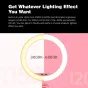 LED Gredzenveida lampas - Godox LR150B LED gredzenveida dimējama bi-color lampa ar statīvu 240F - 45cm - perc šodien veikalā un ar piegādi
