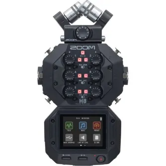 Skaņas ierakstītāji - Zoom H8 multritrack microphone sound recorder - perc šodien veikalā un ar piegādi