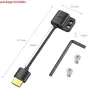Wires, cables for video - SmallRig 3019 HDMI Adpt Cable Ultra Slim 4K (A to A) - buy today in Master Foto store and with delivery