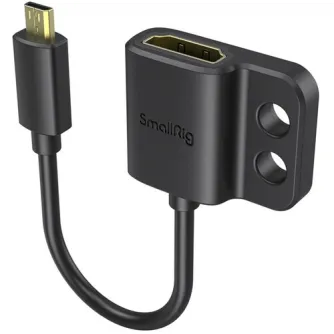 Wires, cables for video - SmallRig 3021 Ultra Slim 4K HDMI Adapter Kabel (D naar A) 3021 - buy today in store and with delivery