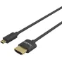 Wires, cables for video - SmallRig 3043 HDMI Cable Micro to Full Ultra Slim 4K 55cm (D to A) - buy today in Master Foto store and with delivery Best choise selected by experts