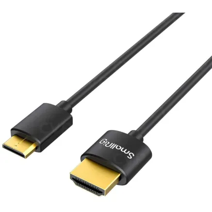 SmallRig 3040 HDMI Mini to HDMI (C to A) 35CM CABLE (ULTRA SLIM 4K)