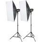 Studijas zibspuldžu komplekti - Bresser BRM-300AM Studio set 2x 300W - perc šodien veikalā un ar piegādi