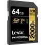 Memory Cards - LEXAR PRO 2000X SDHC/SDXC UHS-II U3(V90) R300/W260 (W/O CARDREADER) 64GB LSD2000 - buy today in Master Foto store and with delivery Best choise selected by experts