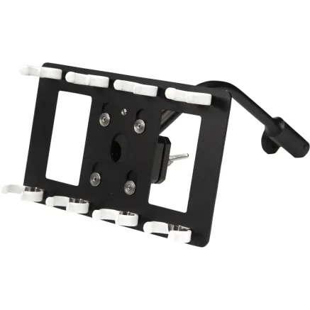 NANLITE T12 HOLDER FOR 4 TUBES WITH BALL HEAD YOKE & GOOSENECK HD-T12-4-BHG