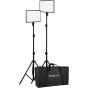 Light Panels - NANLITE LUMIPAD 25 LED 2 LIGHT KIT WITH STAND AND BAG LUMIPAD 25 2KIT - quick order from manufacturer Best choise selected by experts
