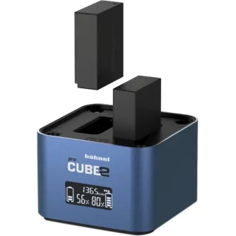 Kameras bateriju lādētāji - HÄHNEL PROCUBE 2 TWIN CHARGER PANASONIC 1000 575.0 - ātri pasūtīt no ražotāja
