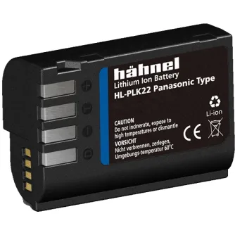 Kameru akumulatori - HÄHNEL BATTERY PANASONIC HL-PLK22 1000 169.6 - ātri pasūtīt no ražotāja