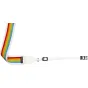 Koferi Instant kameram - POLAROID CAMERA STRAP FLAT RAINBOW WHITE 6054 - ātri pasūtīt no ražotāja
