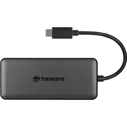 TRANSCEND CARDREADER TS-HUB5C 3-PORT HUB, 1-PORT PD,SD/MICROSD TS-HUB5C