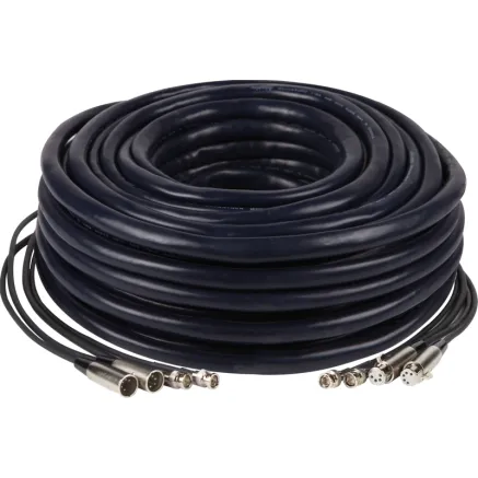 DATAVIDEO CB-23H MULTI CABLE W 4&5P-XLR, 2X BNC (50M) CB-23H
