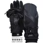 Cimdi - VALLERRET SKADI ZIPPER MITT PSP XS 20SKD-BK-XS - ātri pasūtīt no ražotāja