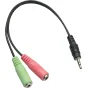 Audio vadi, adapteri - DATAVIDEO CB-17 3,5 MM JACK TO HEADPHONE/MIC ADAPTER CB-17 - ātri pasūtīt no ražotāja