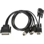 Video vadi, kabeļi - DATAVIDEO CB-28 SE-2800/2200 INTERCOM/ TALLY CABLE CB-28 - ātri pasūtīt no ražotāja