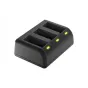 Sporta kameru aksesuāri - Newell Tri-channel SDC-USB charger for AHDBT-901 batteries Gopro 9 - perc šodien veikalā un ar piegādi