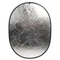 Saliekamie atstarotāji - Linkstar Reflector 2 in 1 R-6090SW Silver/White 60x90 cm - perc šodien veikalā un ar piegādi