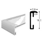 Foto rāmis - Nielsen Photo Frame 59726 Accent Frosted Black 30x45 cm - ātri pasūtīt no ražotāja
