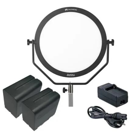 Falcon Eyes Bi-Color LED Lamp Sophiez SO-48TDX II with Batteries