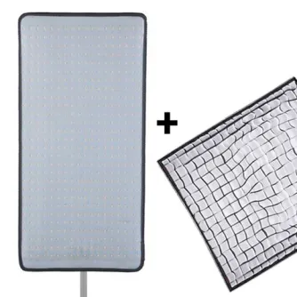 LED Gaismas paneļi - Linkstar Flexible Bi-Color LED Panel LX-100 30x60 cm - ātri pasūtīt no ražotāja