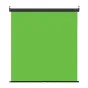 Fonu komplekti ar turētāju - StudioKing Wall Pull-Down Green Screen FB-180200WG 180x200 cm Chroma Green - perc šodien veikalā un ar piegādi