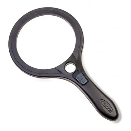 Carson Handheld Magnifier Aspherical 2x110mm AS-95 with LED