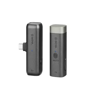 Wireless Lavalier Microphones - Boya 2.4 GHz Tie pin Microphone Wireless BY-WM3U for USB-C Android & iPhone - quick order from manufacturer
