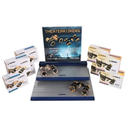 Konus Theatre Binoculars Kit - Display with Top Card Including Theatre Binoculars