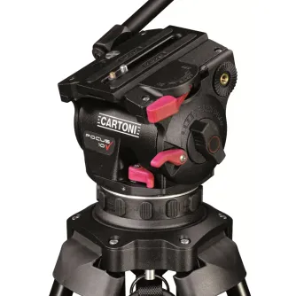 Statīvu galvas - Cartoni FOCUS 10 Fluid Head (HF1000) - ātri pasūtīt no ražotāja