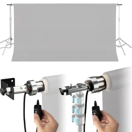 Bresser MR-300 1x paper roll wall mount motorised set