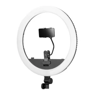 Discontinued - Yongnuo YN708 LED ring light WB (3200 K - 5600 K) with power supply