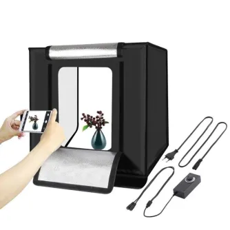 Light Cubes - Photo studio LED Puluz 60cm 3380 lmn shadow less tent - quick order from manufacturer
