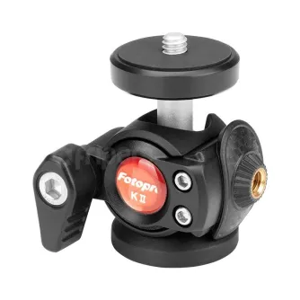 Statīvu galvas - Fotopro KII ball head - black - ātri pasūtīt no ražotāja